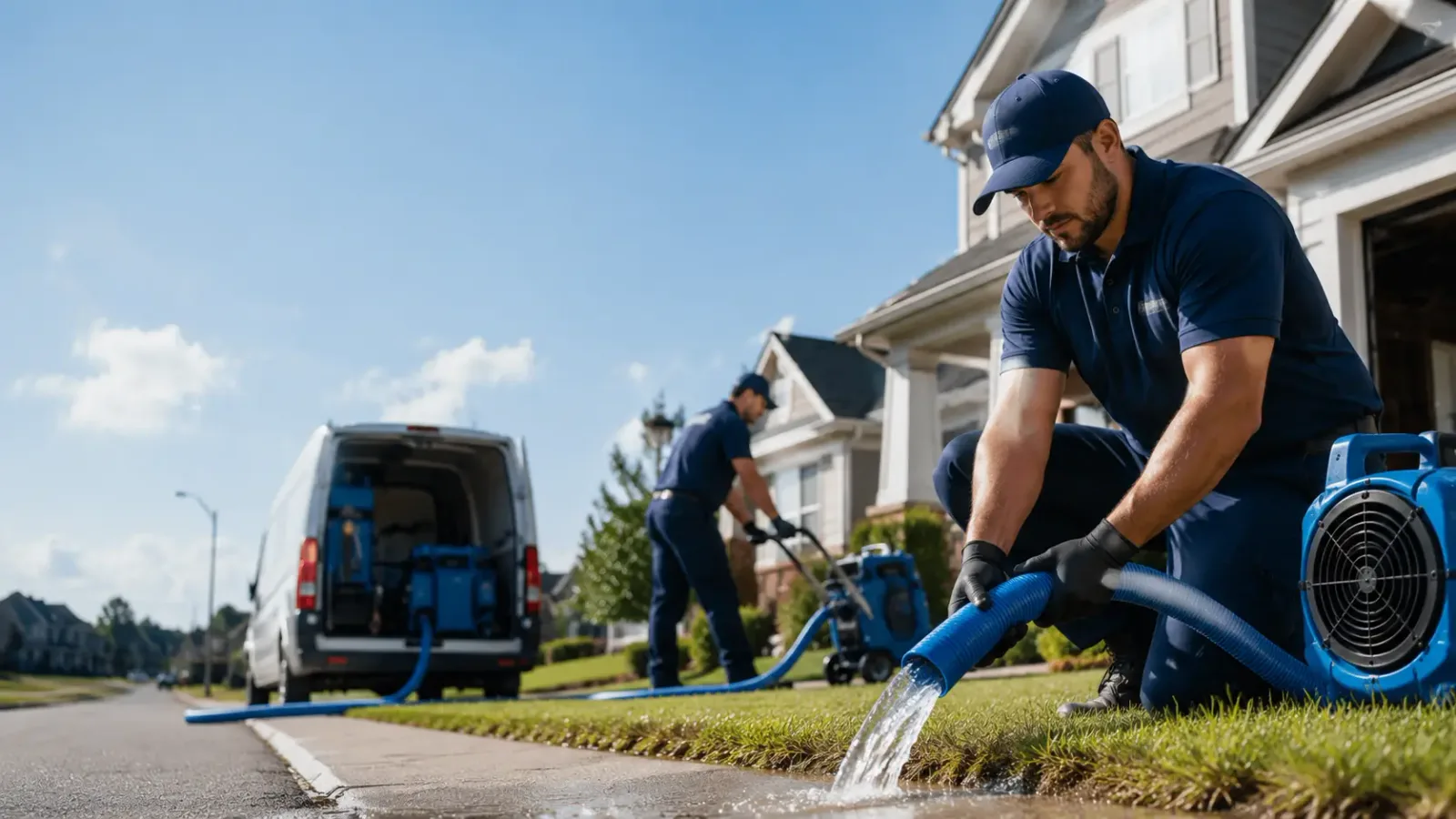 Flood Damage Restoration in Fultonham, OH